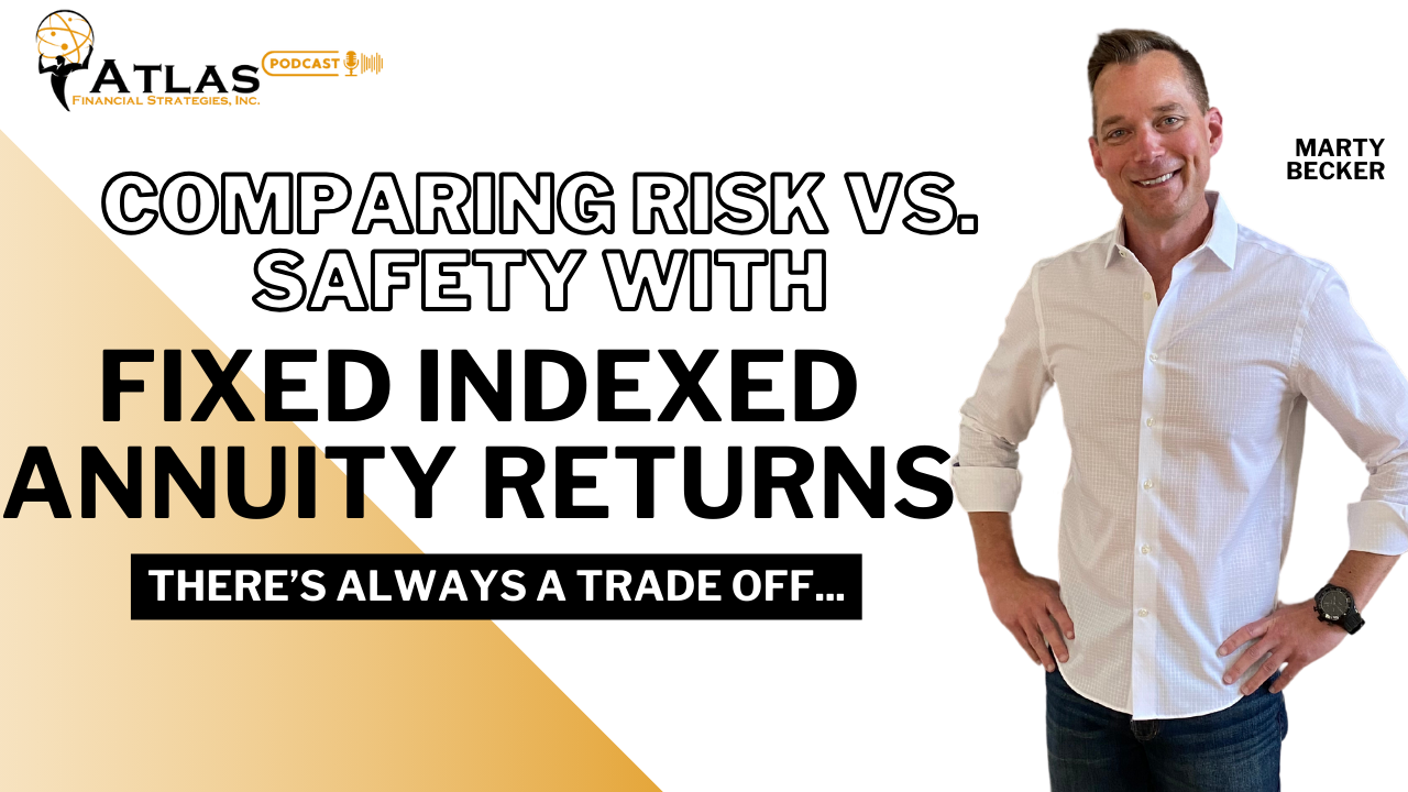 Episode 33 comparing risk vs safety with fixed index annuity returns